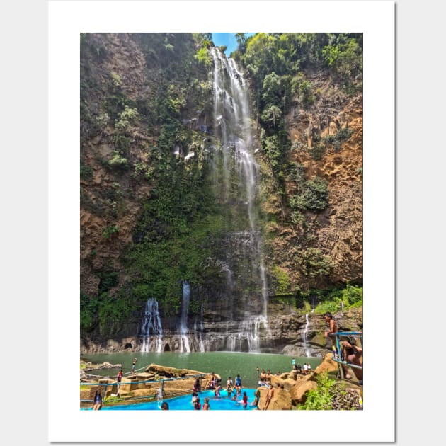 Sagpulon Falls, Jasaan, Misamis Oriental, Mindanao, Philippines Wall Art by Upbeat Traveler